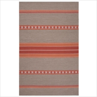 Jaipur Cuzco Rug from Traditions Made Modern Cotton Flat Weave Collection - Cement